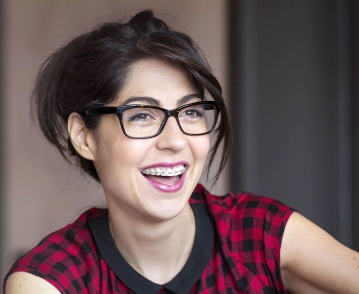 Woman with perfect dental health thanks to the dentists in Bridgewater.